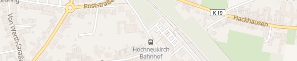 Karte Bahnhof Hochneukirch Jüchen