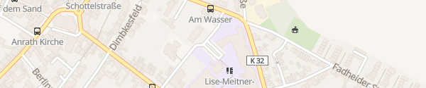 Karte Lise-Meitner-Gymnasium Willich