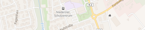 Karte Parkplatz Schulstraße Niederzier