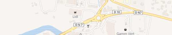 Karte Lidl DN7 Le Pont d'Argens Les Arcs