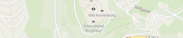 Karte Schloßhotel Kronenburg Dahlem