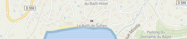 Karte Domaine du Bailli Rayol-Canadel-sur-Mer