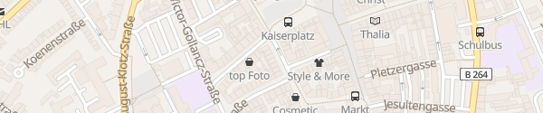Karte Wilhelmstraße Düren