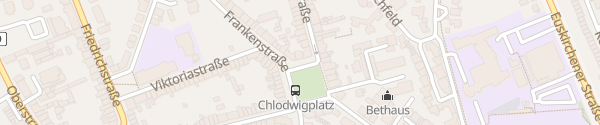 Karte Chlodwigplatz Düren