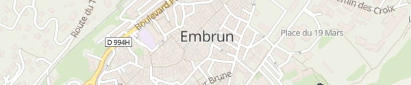 Karte Mairie Embrun