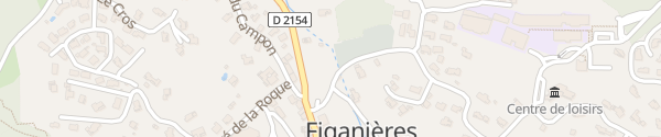 Karte Avenue des Marthes Figanières
