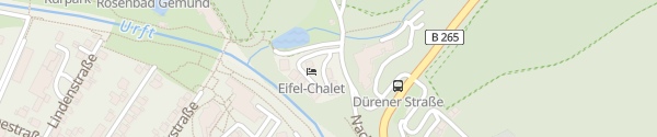 Karte Eifel-Chalet Schleiden-Gemünd