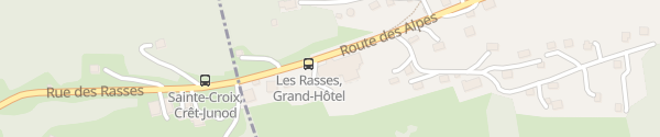 Karte Grand Hôtel des Rasses Les Rasses