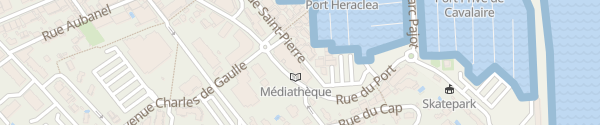 Karte Médiatèque Cavalaire-sur-Mer