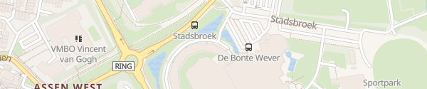 Karte Hotel De Bonte Wever Assen