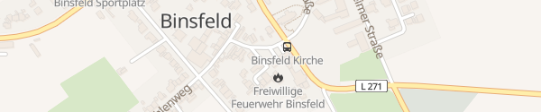 Karte Schulstraße Binsfeld Nörvenich