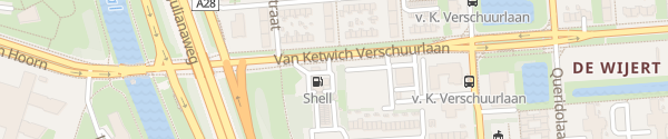 Karte Shell Van Ketwich Verschuurlaan Groningen