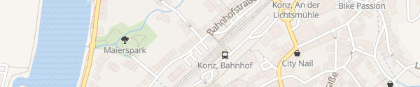 Karte Bahnhof Konz Konz