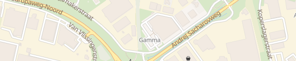 Karte Gamma Assen