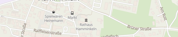 Karte Rathaus Hamminkeln