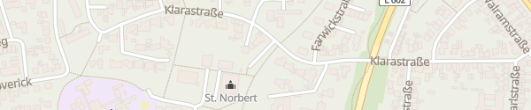 Karte Norbertplatz Bocholt