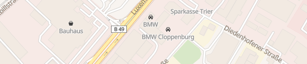 Karte BMW Autohaus Cloppenburg Trier