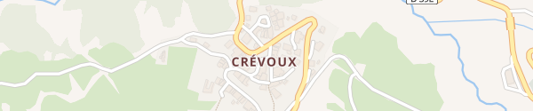 Karte Place de la Mairie Crévoux