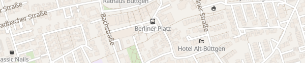Karte REWE  Berliner Platz Kaarst