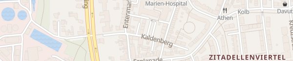 Karte Marienhospital Wesel