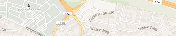 Karte Kirmesplatz Xantener Straße Kaarst