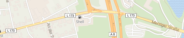 Karte Shell Tankstelle Merzig