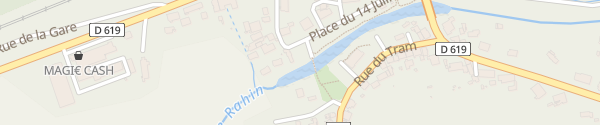 Karte Place du Julliet Ronchamp