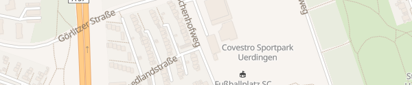 Karte Covestro Sportpark Krefeld