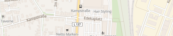 Karte E center Gerdes Edekaplatz Moers