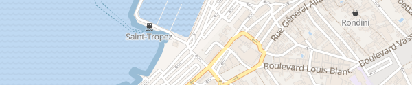 Karte Saint Tropez Port Saint-Tropez