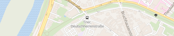 Karte Deutschherrenstraße Trier