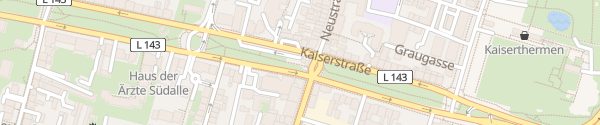 Karte Kulturkiosk Kaiserstraße Trier