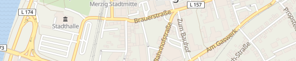 Karte dm-drogerie markt Brauerstraße Merzig
