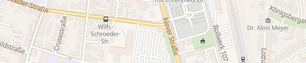 Karte Friedrich-Ebert-Platz Moers