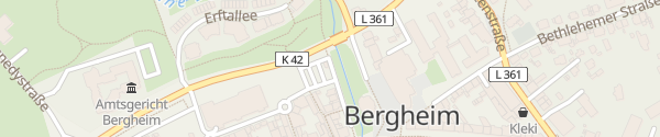 Karte Parkplatz Bergheim