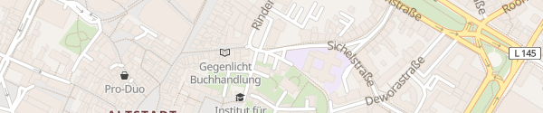 Karte Rindertanzplatz Trier