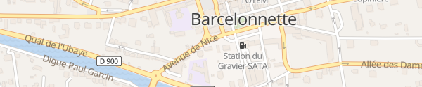 Karte Place Aimé Gassier Barcelonnette