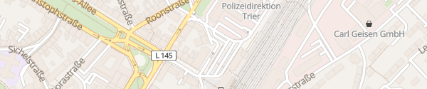 Karte Bahnhofsvorplatz Trier
