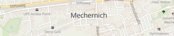 Karte Rathaus Mechernich