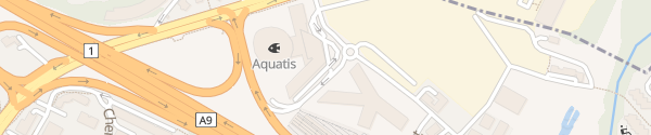 Karte AQUATIS Aquarium-Vivarium Lausanne