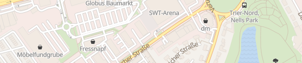 Karte Arena Trier