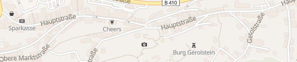 Karte Hauptstraße Gerolstein