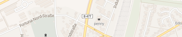 Karte Penny Fortuna-Nord-Straße Bergheim