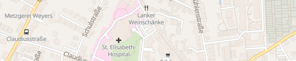 Karte St. Elisabeth-Hospital Meerbusch