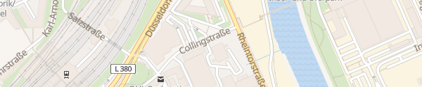 Karte Collingstraße Neuss
