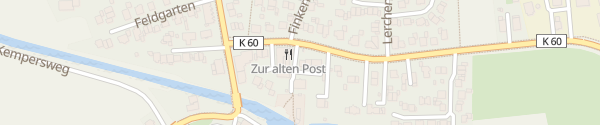 Karte Zur Alten Post Rhede