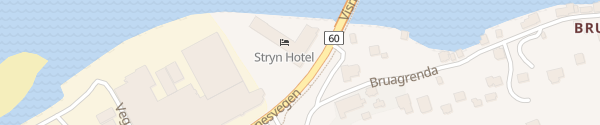 Karte Stryn Hotel Stryn