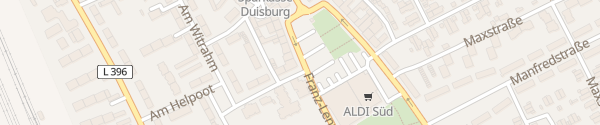 Karte Franz-Lenze-Platz Duisburg
