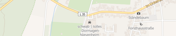 Karte Autohaus Schwab-Tolles Dormagen