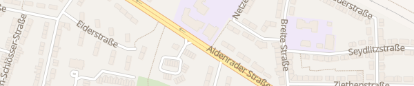 Karte Aldenrader Straße Duisburg